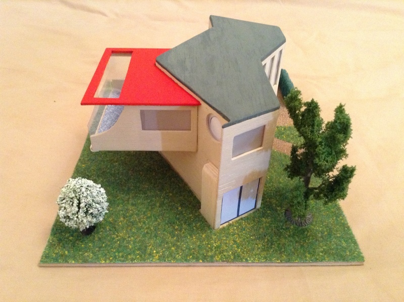 Présentation de ma deuxième maquette de maison moderne 2013-012