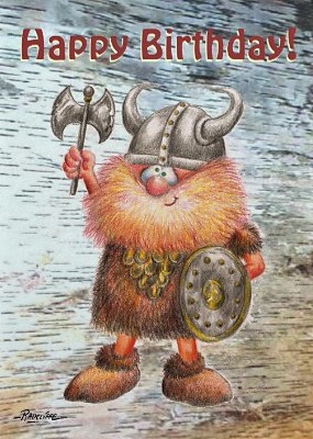Bon Anniversaire Viking