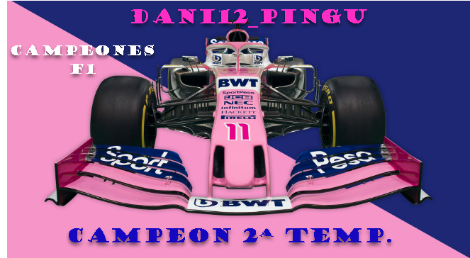 CLASIFICACION  1ª TEMPORADA F1 2018 Segund10