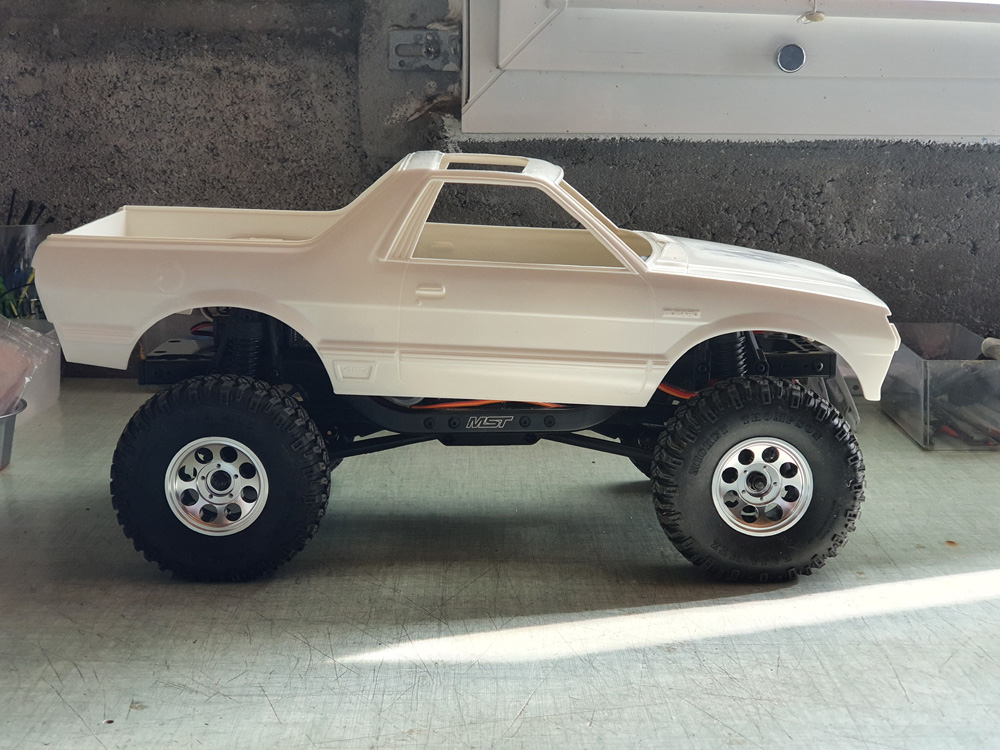 projet MST CFX avec carro Tamiya Subaru Brat 20200412