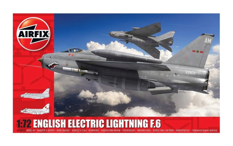 NEWS AIRFIX - English Electric Lightning F6 1:72  A0504215
