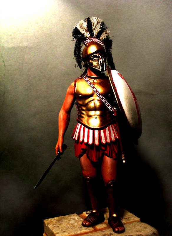 Hoplite de Sparte MiniArt 1/16 :: Spartan Hoplite MiniArt 1:16  Sl379633