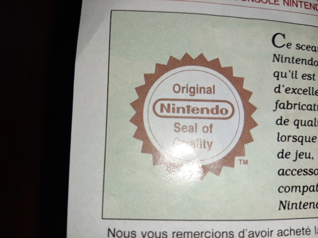 Authenticité notices de jeux Super Nintendo 20200523
