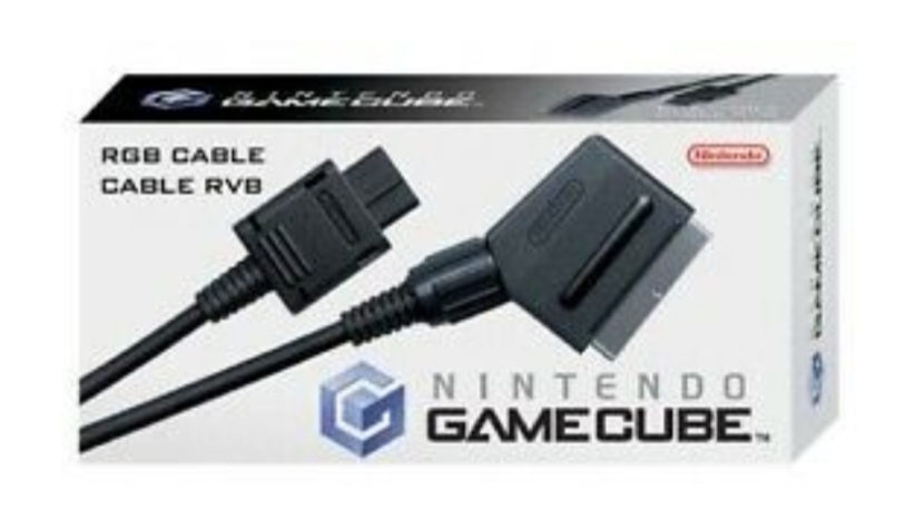 Câble RVB GameCube et manettes neuves 20211211