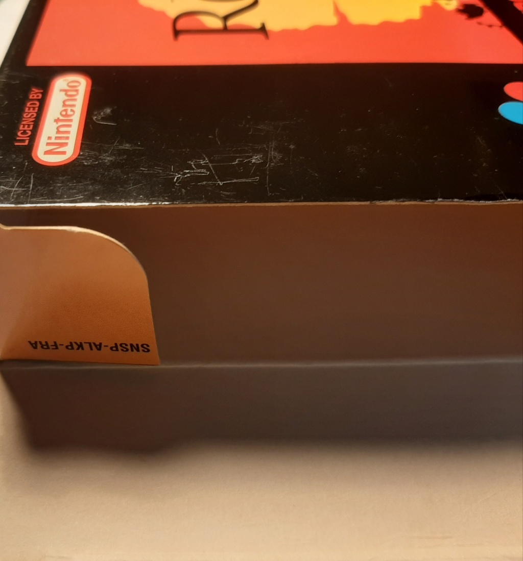 Boîte de jeu Super Nintendo authentique ou pas ? 20220314