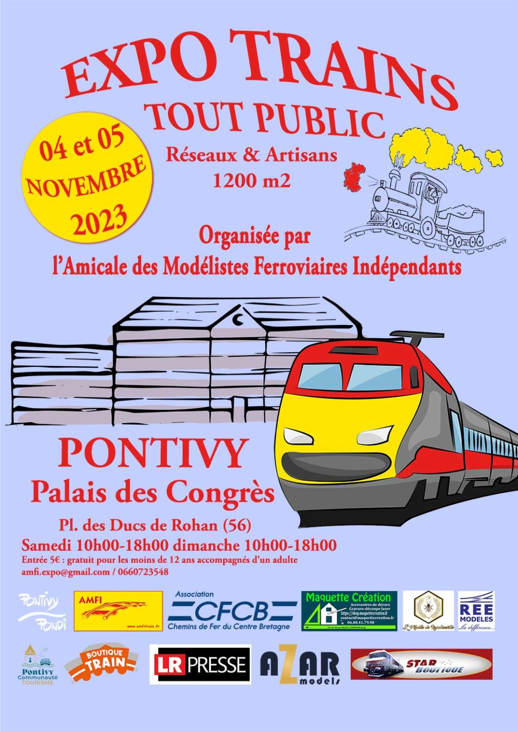 [56](4-5 Nov23) Expo Trains à Pontivy Affich10