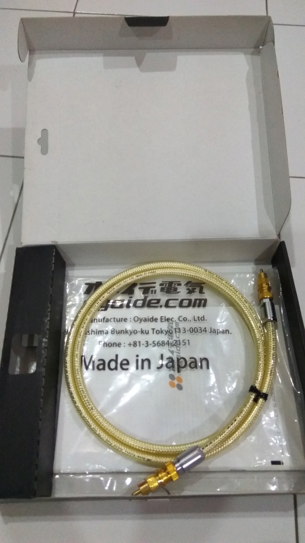 Oyaide DB-510 5N Pure Silver Solid Core Digital Cable Img_2013