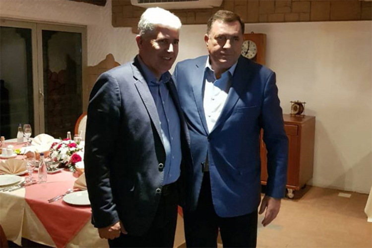 Susret Dodika i Čovića u Banjaluci - Dogovorena koalicija. 20181011