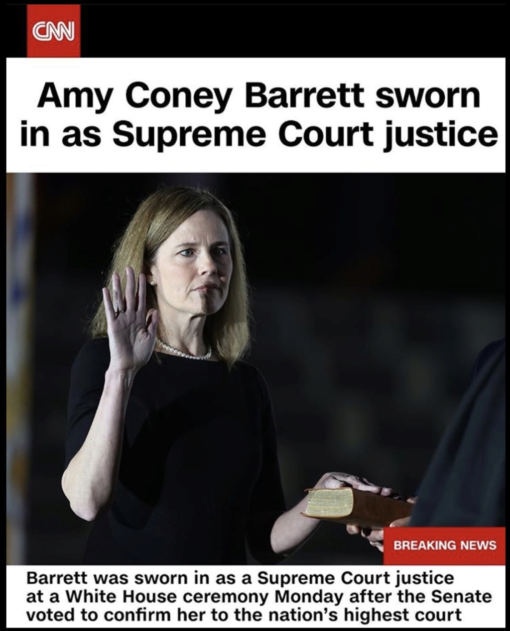 Amy Coney Barrett već sutra u Vrhovnom Sudu 3aebc510