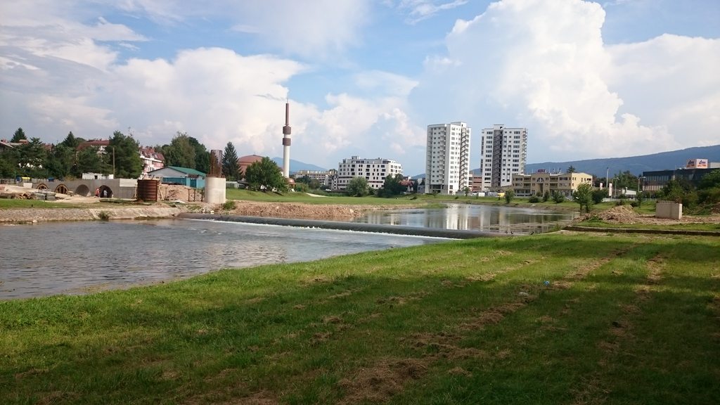 Panika: Rijeka Željeznica srušila most na Ilidži 60p1ej10