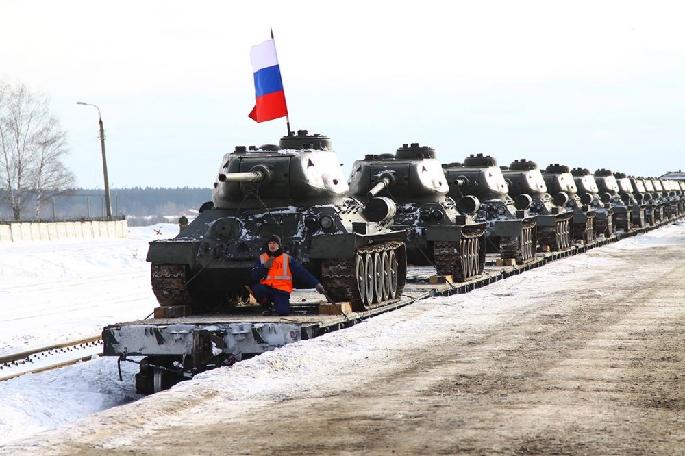  Rusija: Formiran tenkovski bataljun na osnovu T-34 iz Laosa 64508910