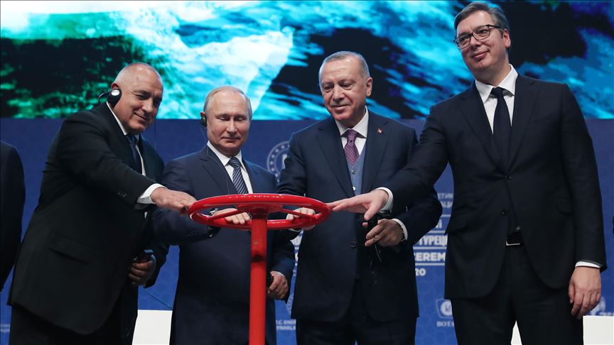 Putin, Erdogan, Adem Vuchiqi i Borisov pustili u rad gasovod Turski tok C5e9b710