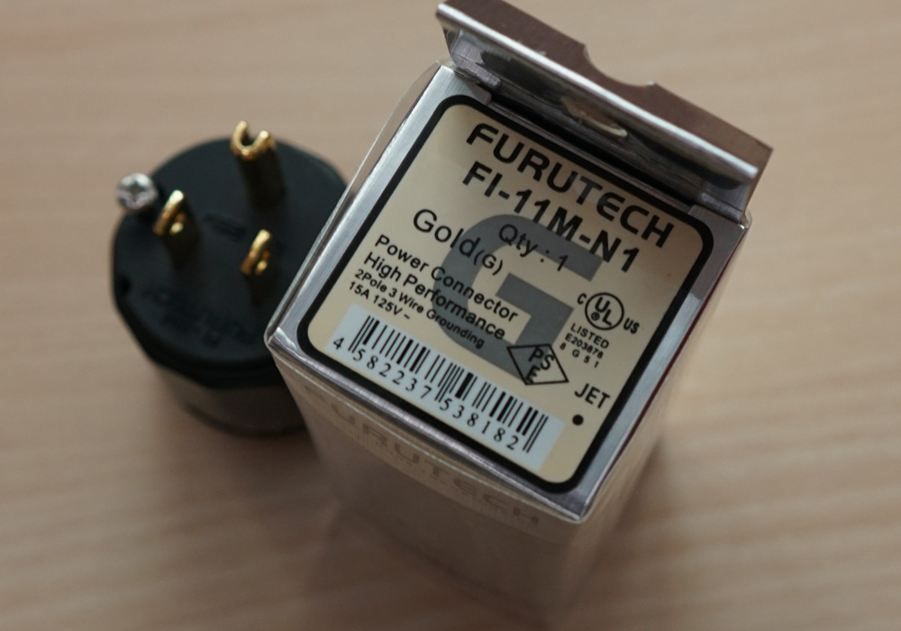 [SOLD] Furutech FI-11M-N1(G) High Performance Power Connector Furug_13