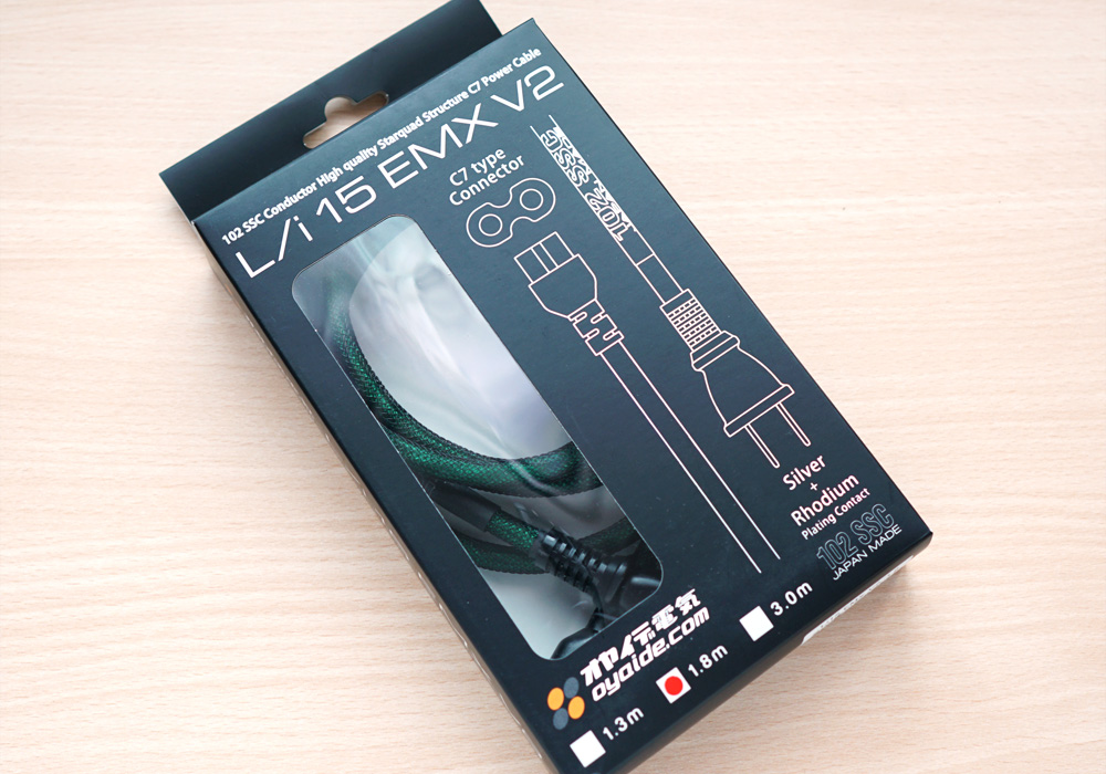 [SOLD] Oyaide L/i15 EMX V2 Power Cable (C7 Type / 1.8 meter) Oyaide14