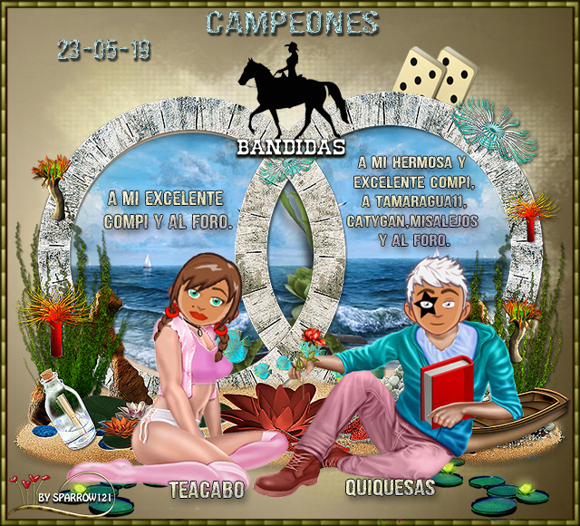 23/05/2019 CAMPEONES: QUIQUESAS Y TEACABO - SUBCAMPEONES: RANDAL00 Y ABSOESPONJOSO Camp2310