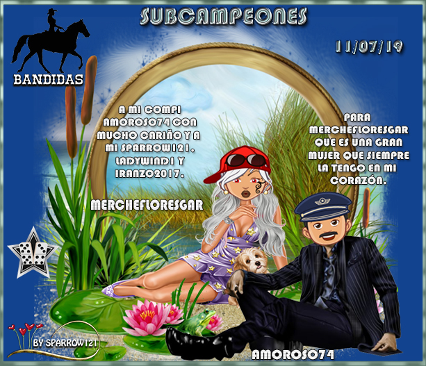 11/09/2019 CAMPEONES:JADYSANTOOS Y QUIQUESAS -  SUBCAMPEONES: MERCHEFLORESGAR Y AMOROSO74 Sub210