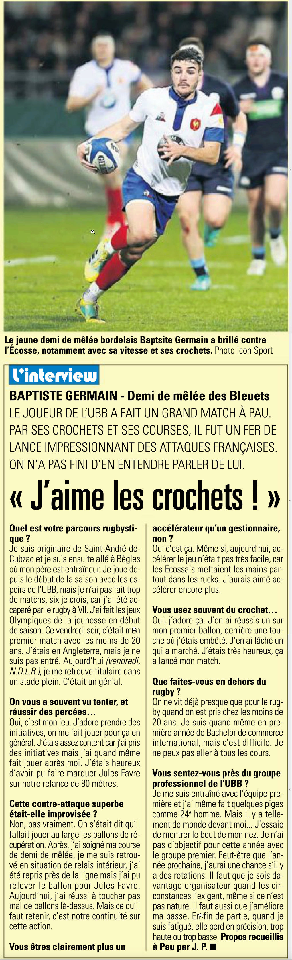 Equipes de France Jeunes - Page 4 218