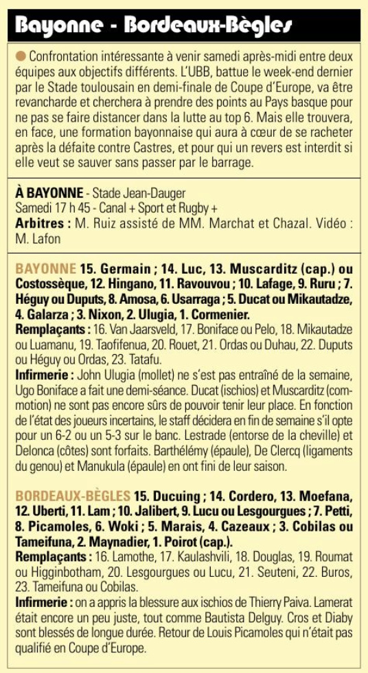 Top 14 - 23ème journée : Bayonne / UBB - Page 6 Capt1247