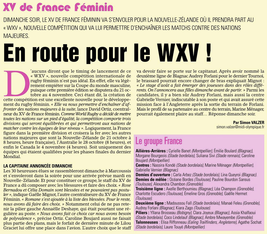 WXV Féminin Capt3244