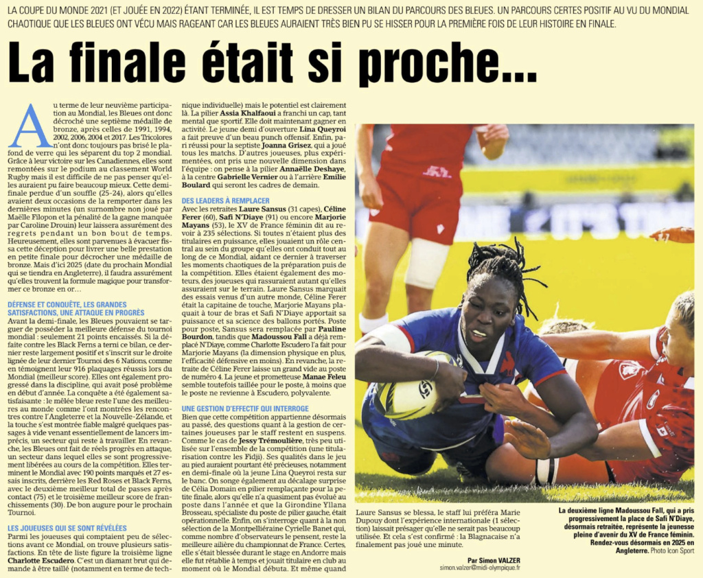 Coupe du monde de Rugby féminine 2021 du XV de France - Page 6 Capt5372