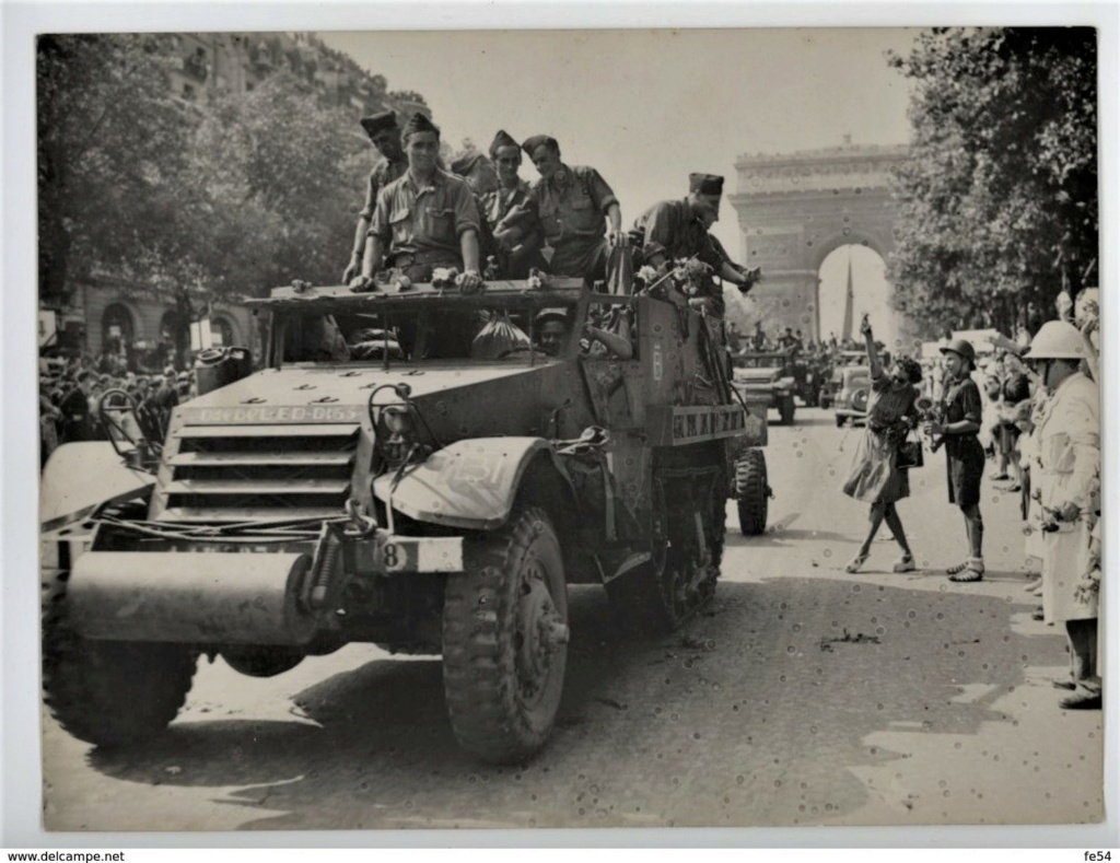HT à identifier défilé Paris 26 août 1944 Djebel13