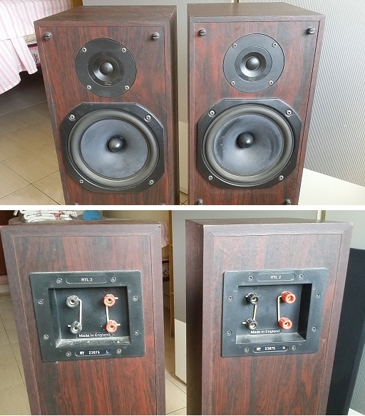 TDL RTL2 Vintage Reflex transmission line Speakers Combo218