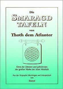 Die Smaragdtafeln von Thoth, dem Atlanter S-l16011