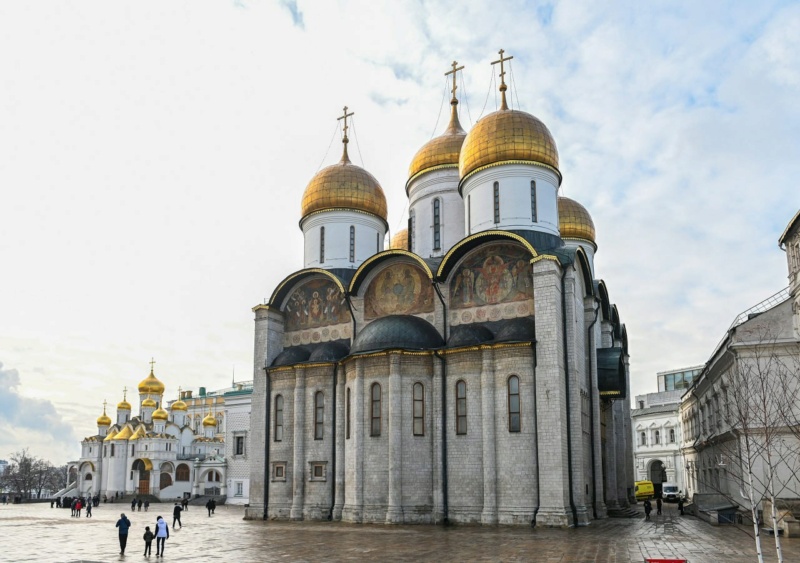 Успенский собор - православный храм Московского Кремля  Phot6594