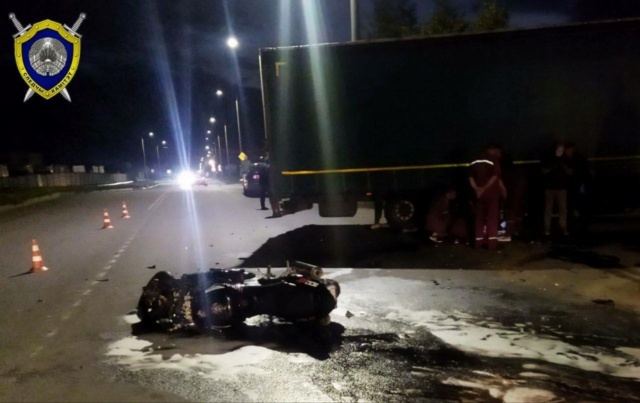 В Барановичах в ДТП погибли водитель и пассажир мотоцикла. Возбуждено уголовное дело Phot6859