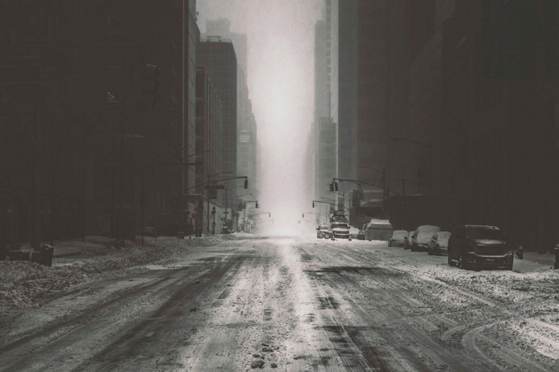 Безлюдные центральные улицы Нью-Йорка в объективе Ali Rajabi Phot7133