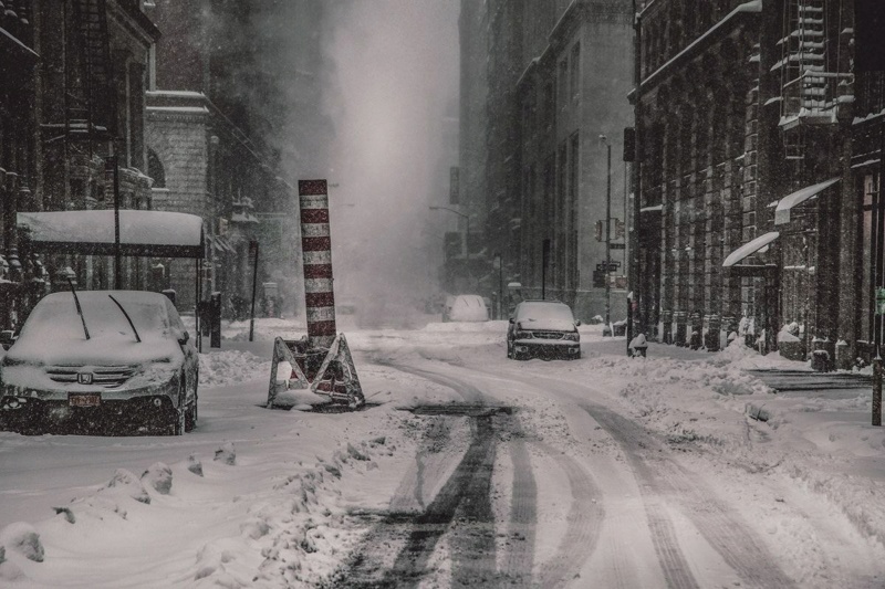 Безлюдные центральные улицы Нью-Йорка в объективе Ali Rajabi Phot7134