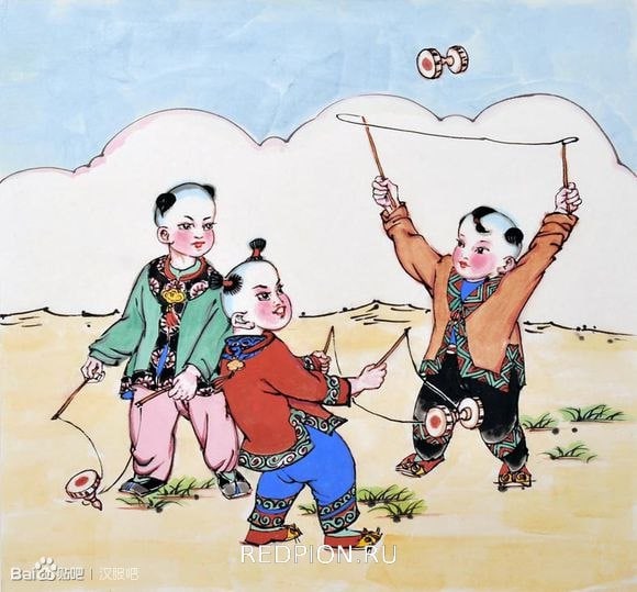 Игра в кунчжу или жонглирование дьяболо из древнего Китая Photo610