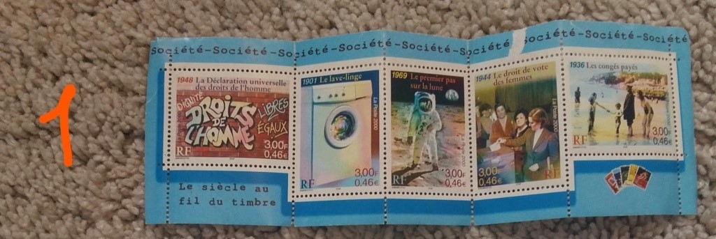 Beaucoup de timbres à identifier- Série 1 et 2 T210