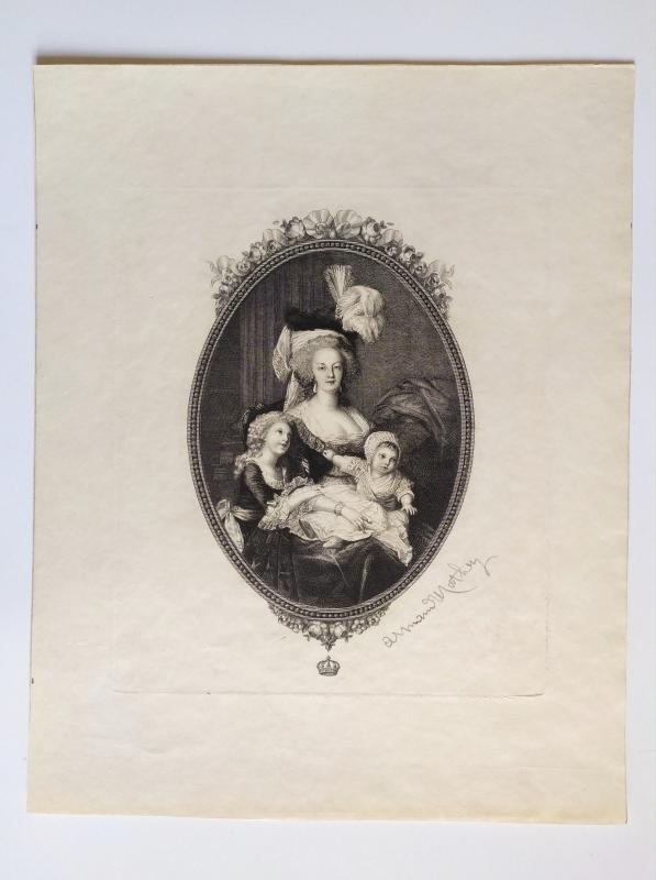 Portrait Marie Antoinette et ses enfants par Elisabeth Louise Vigée Lebrun - Page 3 57597010