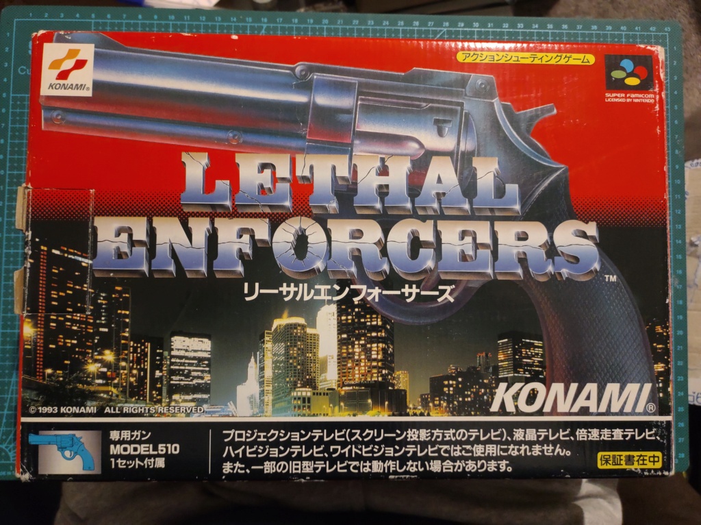 [VDS] set lethal enforcers super famicom  16842610