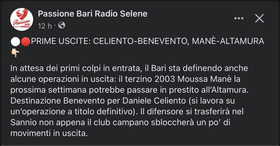 * CALCIOMERCATO MESE DI LUGLIO 2024 * TOPIC UNICO * - Pagina 2 Scher464