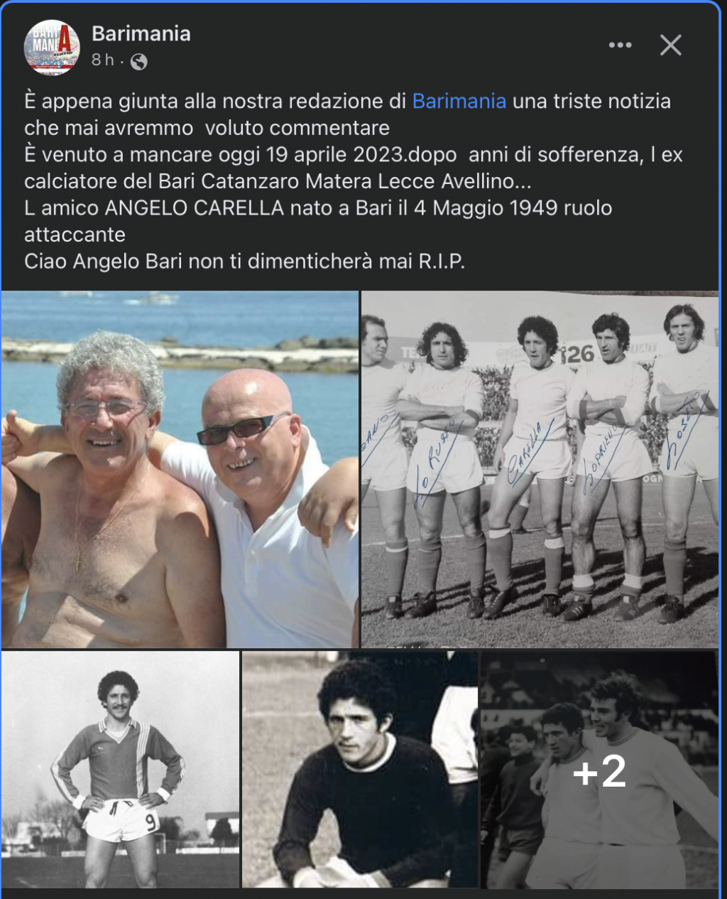 19-4-23 è venuto a mancare Angelo Carella  Scherm87