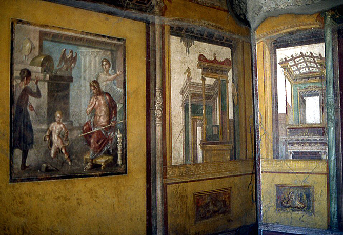 La maison romaine - Domus romana Pompei12