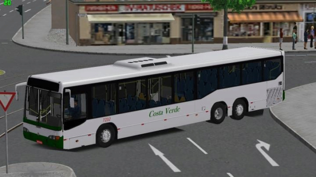 Skin da Costa Verde (BA) - Marcopolo Viale L94UB 6X2 do RedJoker Software Image33