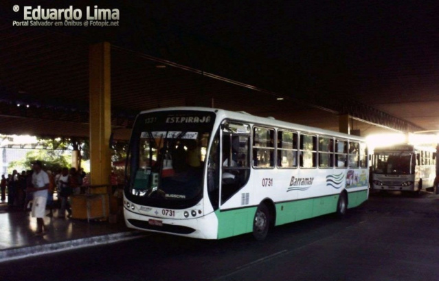 Busscar Urbanuss Pluss da Barramar e VCA - MB OF-1721 - Entrada traseira e dianteira Prefix11