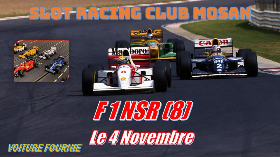 Rendez-vous le 4 novembre au SRCM pour la 8eme et dernière manche Formule1 NSR - voitures fournies 31241910