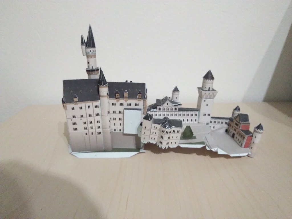 Schloss Neuschwanstein von Papercraft geb. benlut  Img_2014