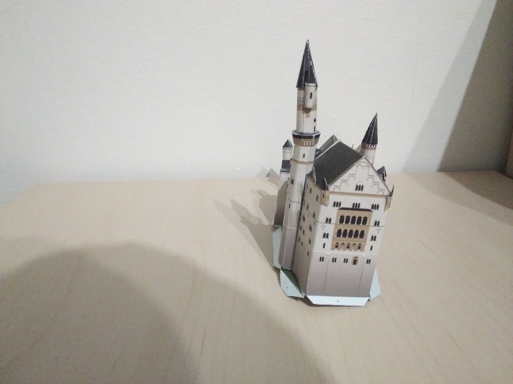 Schloss Neuschwanstein von Papercraft geb. benlut  Img_2016