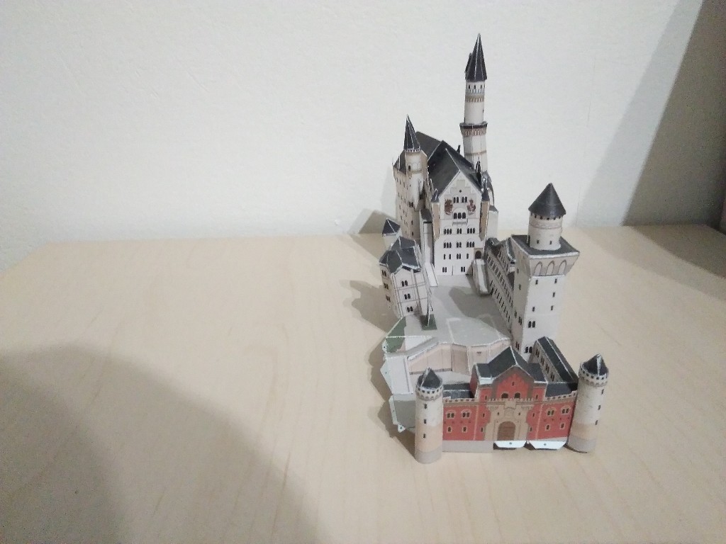 Schloss Neuschwanstein von Papercraft geb. benlut  Img_2017