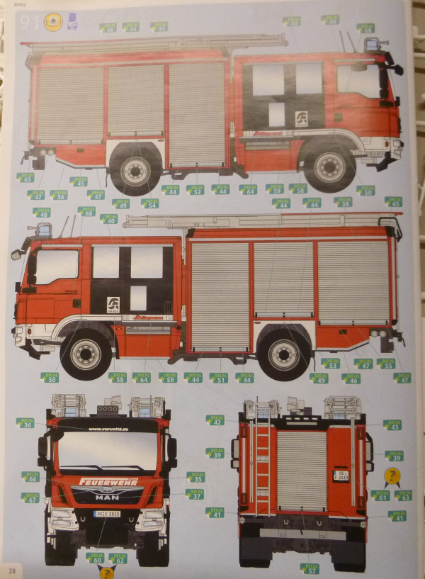 MAN HLF20 Varus von Revell 1:24 geb. benlut  P1130730