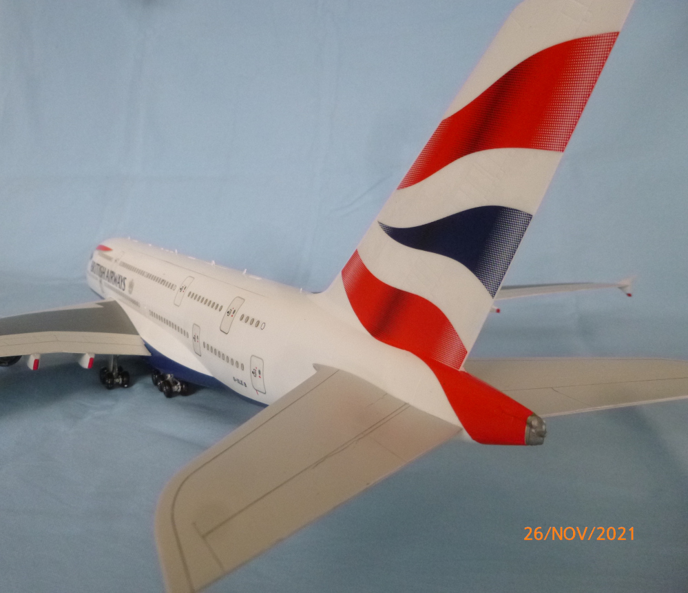 Airbus A380-800 1:144 Revell geb. benlut Galeriebilder P1130822