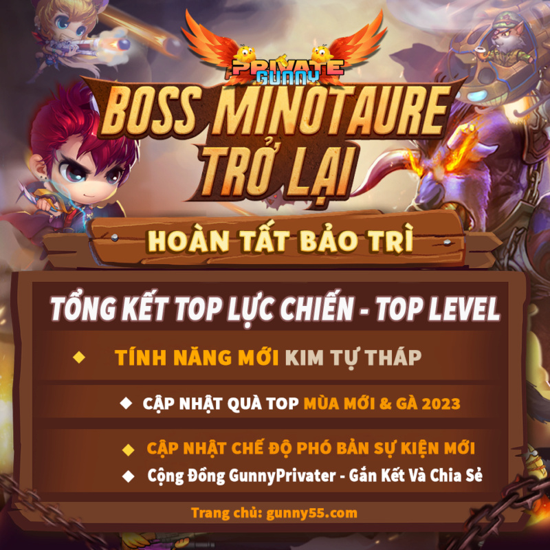 【HOÀN TẤT BẢO TRÌ GÀ 2023】GG đã hoàn tất bảo trì máy chủ Gà 2023 rồi nhé cả nhà 31180511