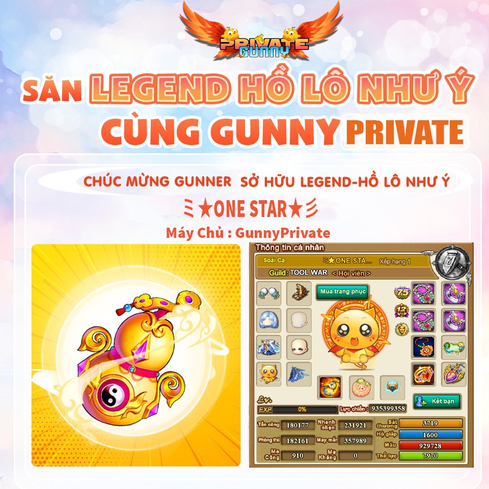 Chúc Mừng Các Gunner GunnyMerry Sở Hữu LEGEND-Hồ Lô Như Ý 31873610