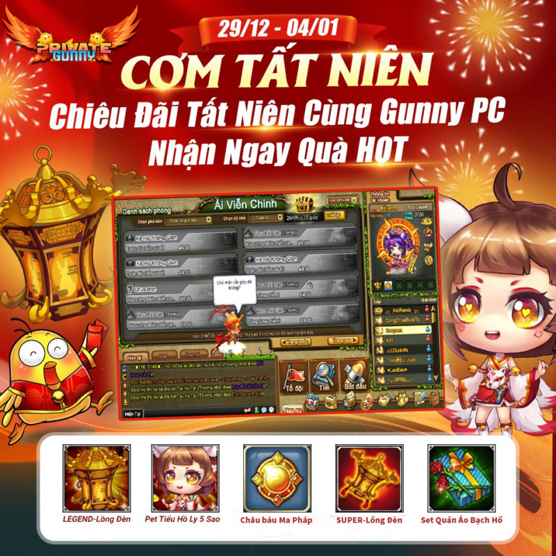 ???? Cơm Tất Niên GunnyMerry Chào Đón Năm Mới - Nhận Quà Cực Đỉnh • Thời gian: 22:30 - 29/12 - 04/01 32280110