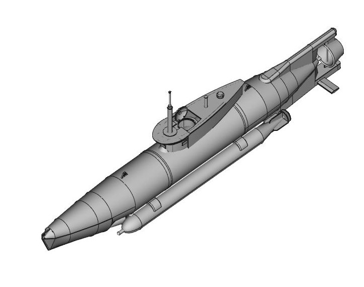 WW2 mini sub build Seehun10